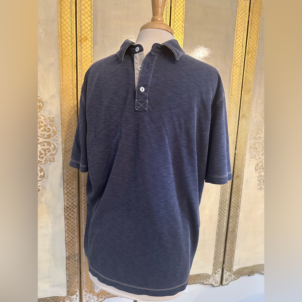 True Grit Blue Polo Shirt Classic Fit